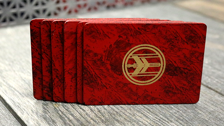 FIBER BOARDS Cardistry Trainers (Jasper Red) | Magic Encarta