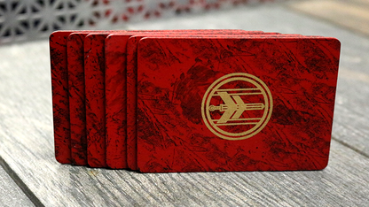 FIBER BOARDS Cardistry Trainers (Jasper Red) | Magic Encarta