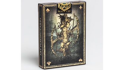 Leonardo MMXVIII Gold Edition | Art Playing Cards