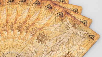 Leonardo MMXVIII Gold Edition | Art Playing Cards