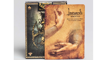 Leonardo MMXVIII Gold Edition | Art Playing Cards