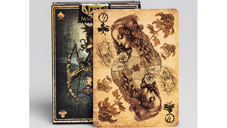 Leonardo MMXVIII Gold Edition | Art Playing Cards