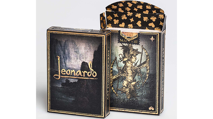 Leonardo MMXVIII Gold Edition | Art Playing Cards