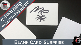Blank Card Surprise | Wolfgang Riebe - (Download)