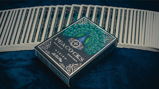 Limited Edition Peacocks Playing Cards | Rocsana Thompson