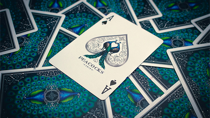 Limited Edition Peacocks Playing Cards | Rocsana Thompson 
