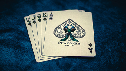 Limited Edition Peacocks Playing Cards | Rocsana Thompson 
