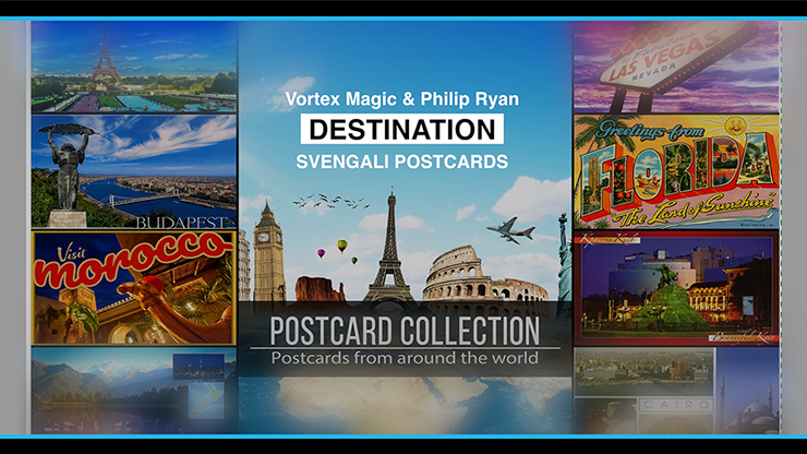 Vortex Magic Presents DESTINATION (Svengali Postcards) | Philip Ryan