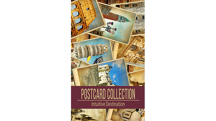 Vortex Magic Presents Intuitive Destination (Invisible Deck Postcards) | Philip Ryan