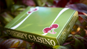 Cherry Casino (Sahara Green) Playing Cards | Pure Imagination Projects