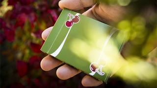 Cherry Casino (Sahara Green) Playing Cards | Pure Imagination Projects