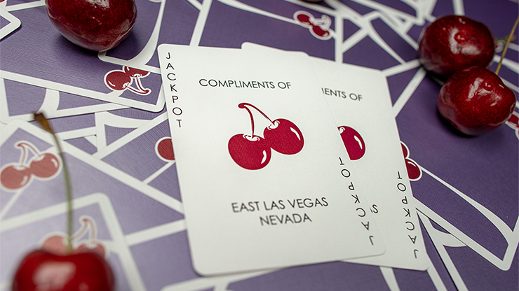 Cherry Casino (Desert Inn Purple) Playing Cards | Pure Imagination Projects