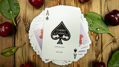 Cherry Casino (Desert Inn Purple) Playing Cards | Pure Imagination Projects