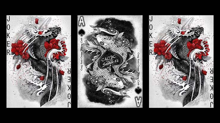 Silver Dragon (Standard Edition) Playing Cards | Craig Maidment