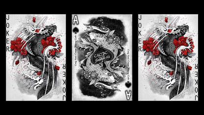 Silver Dragon (Standard Edition) Playing Cards | Craig Maidment