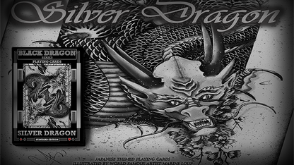Silver Dragon (Standard Edition) Playing Cards | Craig Maidment