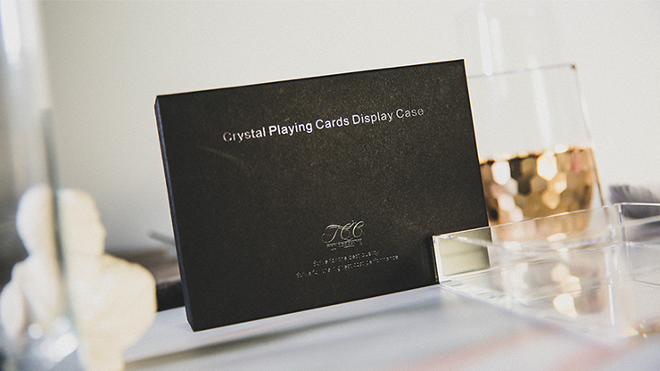 Crystal Playing Card Display 2 Deck Case | TCC