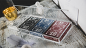 Crystal Playing Card Display 4 Deck Case | TCC