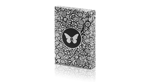 Limited Edition Butterfly Playing Cards Marked (Black and White) | Ondrej Psenicka