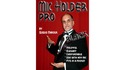 Pro Mic Holder (Black) | Quique marduk 