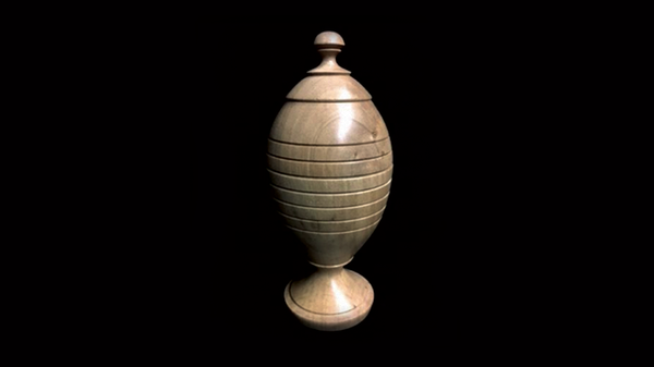 Deluxe Wooden Ball Vase by Merlins Magic - Trick