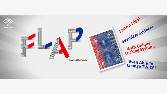 Modern Flap Card PHOENIX (blue to green to red) | Hondo 