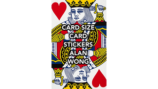 POKER Size Card Stickers | Alan Wong