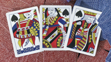 Limited Late 19th Century Square Faro Gilded (Blue) Playing Cards