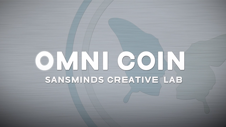Limited Edition Omni Coin UK version (DVD and Gimmicks) | SansMinds Creative Lab 