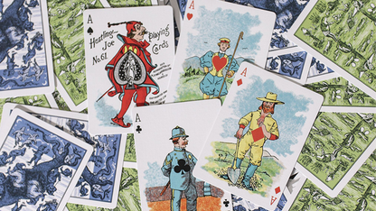Limited Edition Hustling Joe (Gnome Back Blue Box) Playing Cards 
