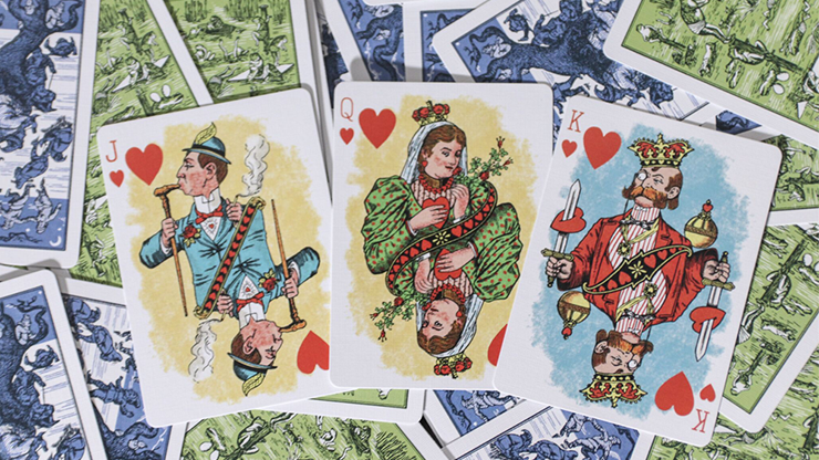 Limited Edition Hustling Joe (Gnome Back Blue Box) Playing Cards 