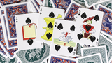 Limited Edition Ye Witches' Silver Gilded Fortune Cards (2 Way Back) (TEAL BOX)