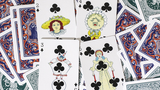 Limited Edition Ye Witches' Silver Gilded Fortune Cards (2 Way Back) (TEAL BOX)
