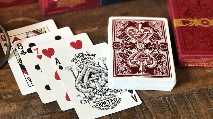 The Parlor Playing Cards (Red)