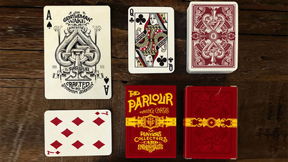 The Parlor Playing Cards (Red)