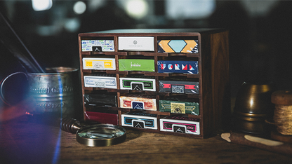 Wooden Playing Cards Cabinet (15 Deck Case) | TCC