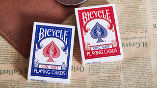 Bicycle Chic Gaff (Blue) Playing Cards | BOCOPO
