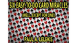 6 EZ-TO-DO CARD MIRACLES by Paul A. Lelekis eBook DOWNLOAD