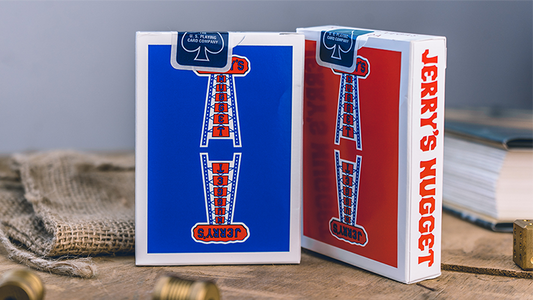 Modern Feel Jerry's Nuggets Gaff (Blue and Red) Playing Cards 