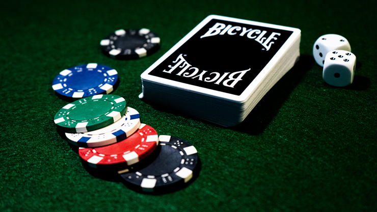 Bicycle Insignia Back (Black) Playing Cards