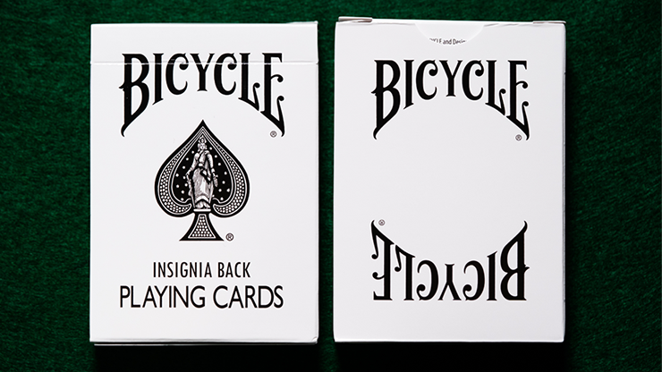 Bicycle Insignia Back (White) Playing Cards