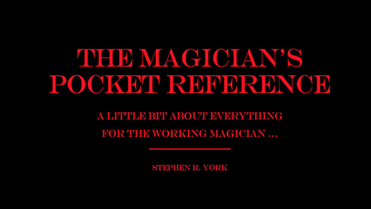 The Magician's Pocket Reference | Stephen R. York - (Download)