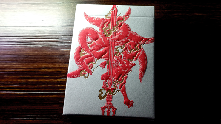 Sumi Kitsune Tale Teller (Craft Letterpressed Tuck) Playing Cards | Card Experiment