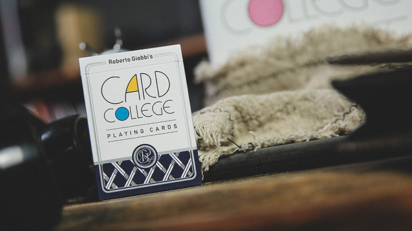 Card College (Blue) Playing Cards | Robert Giobbi and Ark Playing Cards