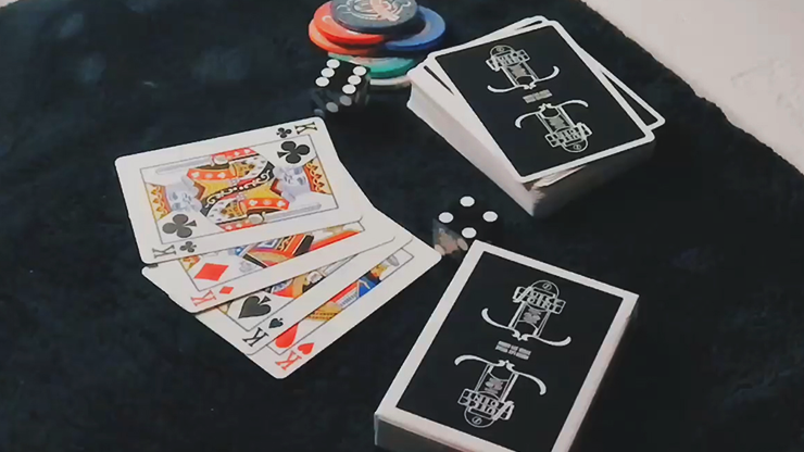 Juice Joint (Black) Playing Cards | Michael McClure 
