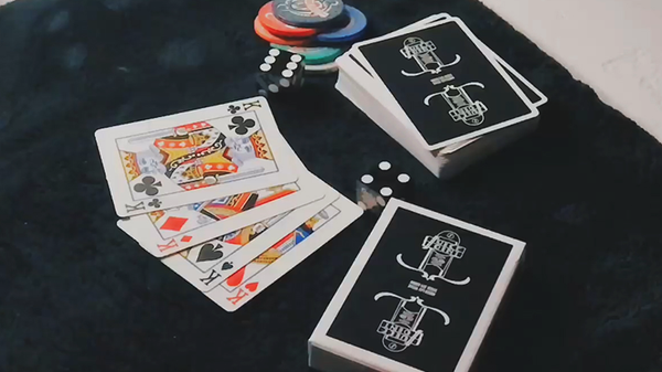 Juice Joint (Black) Playing Cards | Michael McClure