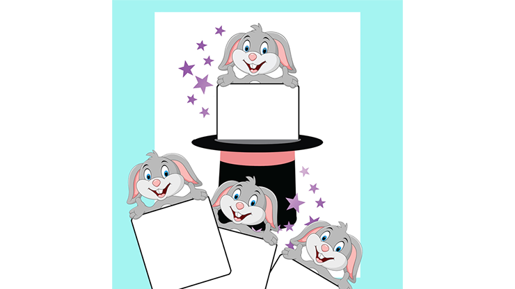 Cardiographic LITE ACTION BUNNY ADD ON (Blank Card) | Martin Lewis