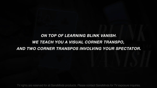 Blink Vanish | SansMinds - (DVD)