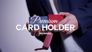 MAZE Leather Card Case (Blue) | Bond Lee 