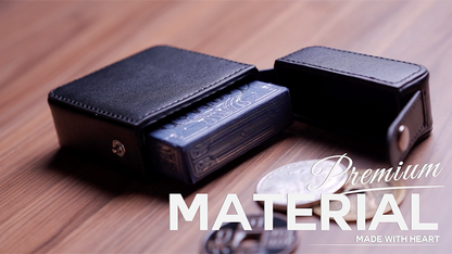 MAZE Leather Card Case (Blue) | Bond Lee 